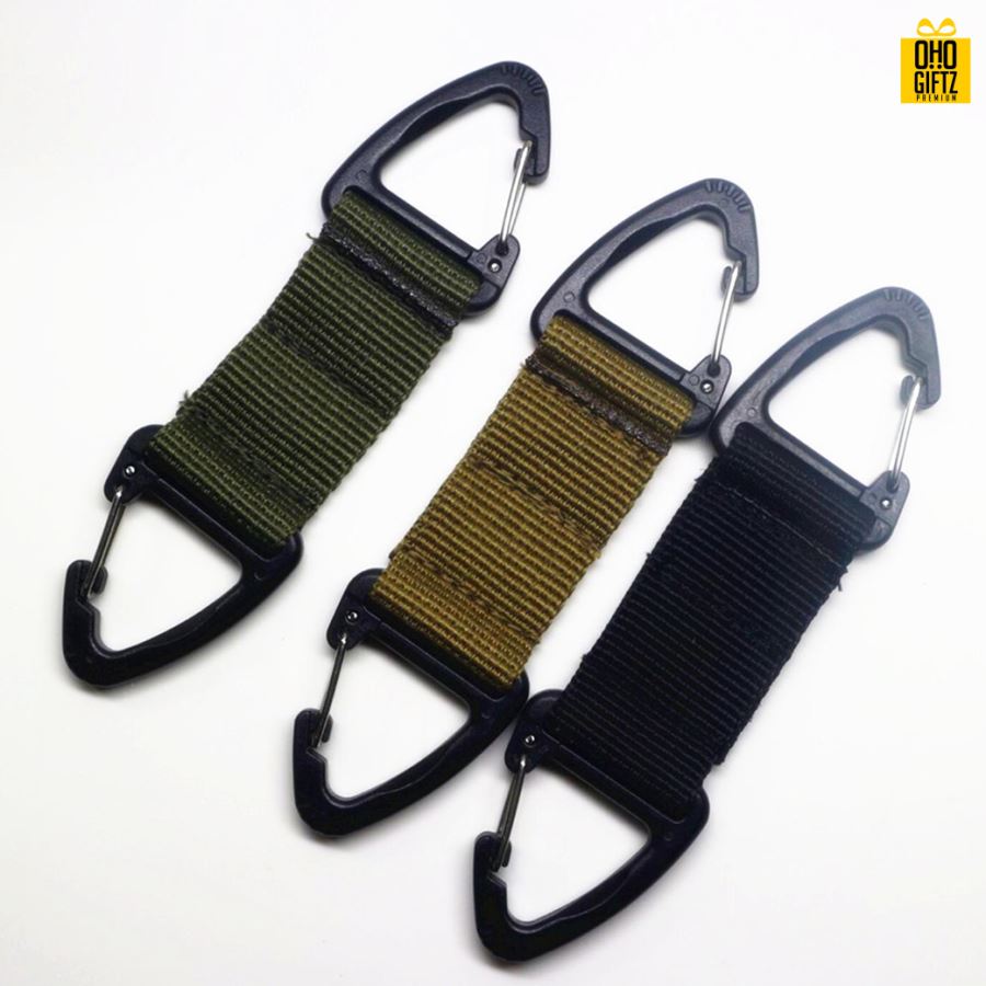 ตะขอแขวนกระเป๋าเป้ สกรีนโลโก้ ทำของพรีเมี่ยมได้