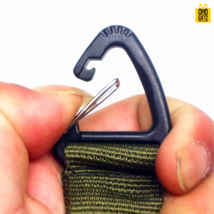 ตะขอแขวนกระเป๋าเป้ สกรีนโลโก้ ทำของพรีเมี่ยมได้