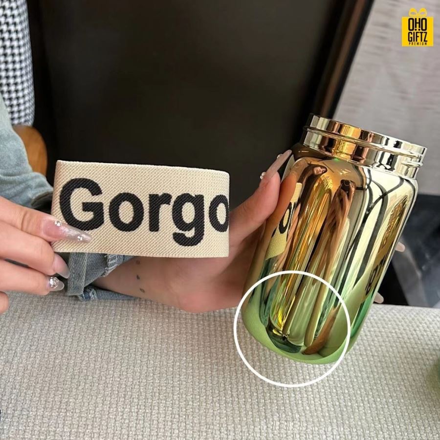 กระบอกน้ำเก็บอุณหภูมิ สกรีนชื่อ โลโก้ฟรี  ทำเป็นของพรีเมี่ยมได้