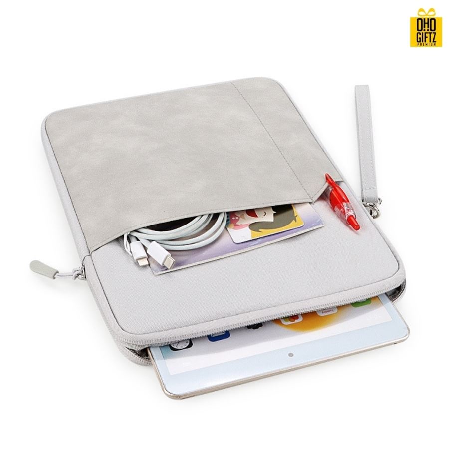 กระเป๋าแท็บเล็ต สกรีนชื่อ สกรีนโลโก้  ทำเป็นของพรีเมี่ยมได้