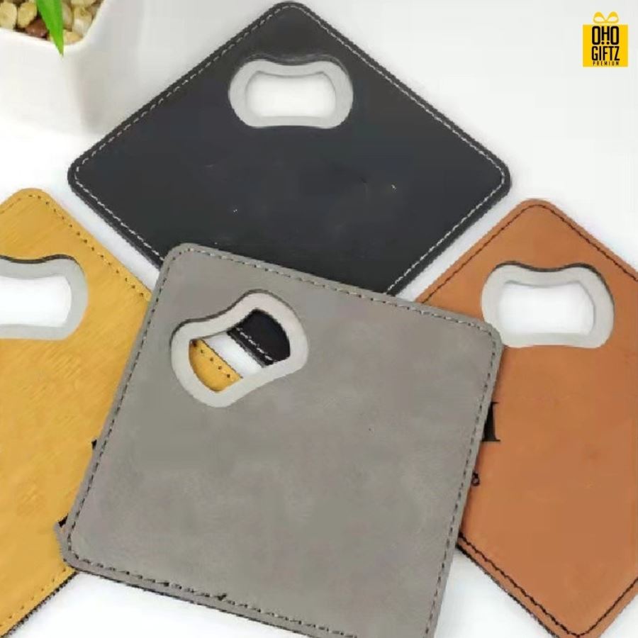 ที่เปิดขวดทรงสี่เหลี่ยม สกรีนโลโก้  ทำเป็นของพรีเมี่ยม