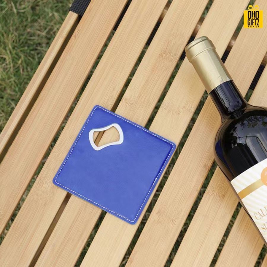 ที่เปิดขวดทรงสี่เหลี่ยม สกรีนโลโก้  ทำเป็นของพรีเมี่ยม