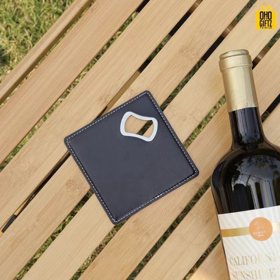 ที่เปิดขวดทรงสี่เหลี่ยม สกรีนโลโก้  ทำเป็นของพรีเมี่ยม