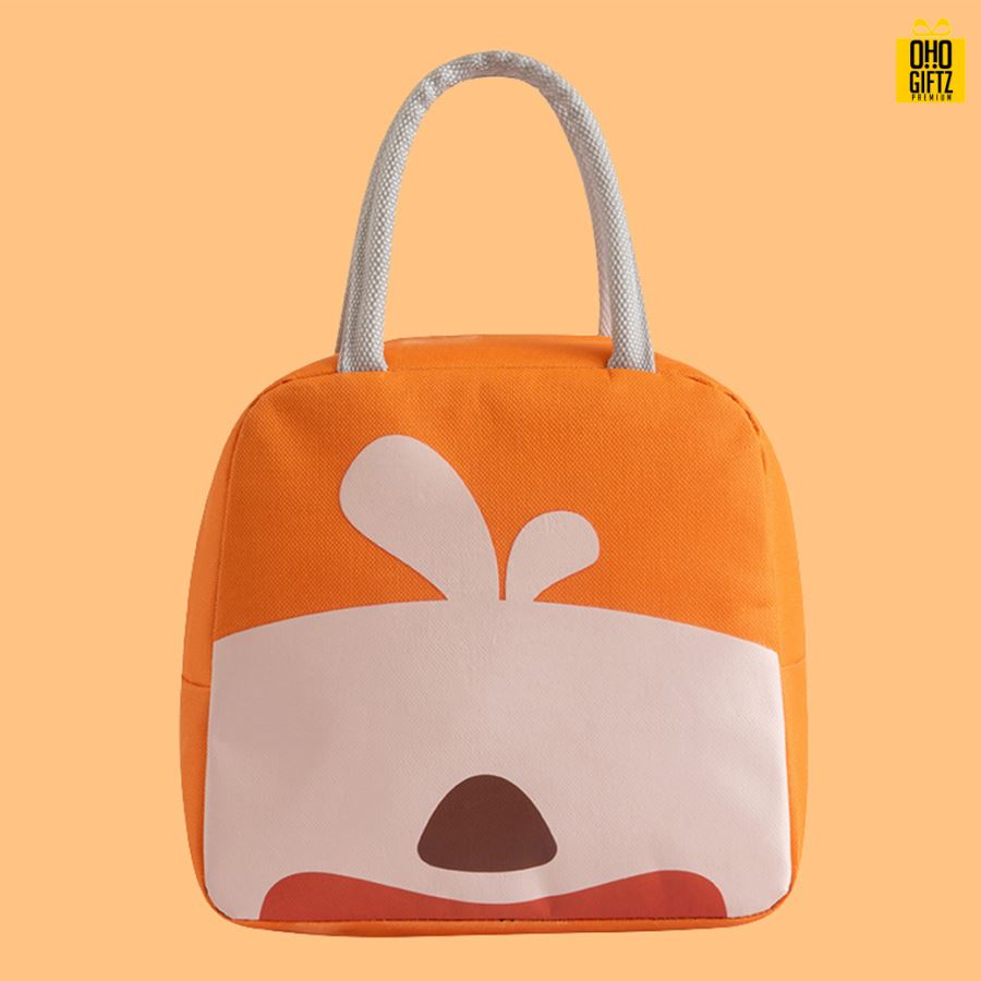 กระเป๋าอาหารเก็บความร้อนความเย็น สกรีนโลโก้  ทำเป็นของพรีเมี่ยม