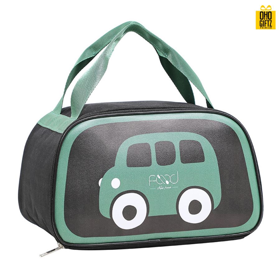 กระเป๋าอาหารเก็บความร้อนความเย็น สกรีนโลโก้  ทำเป็นของพรีเมี่ยม