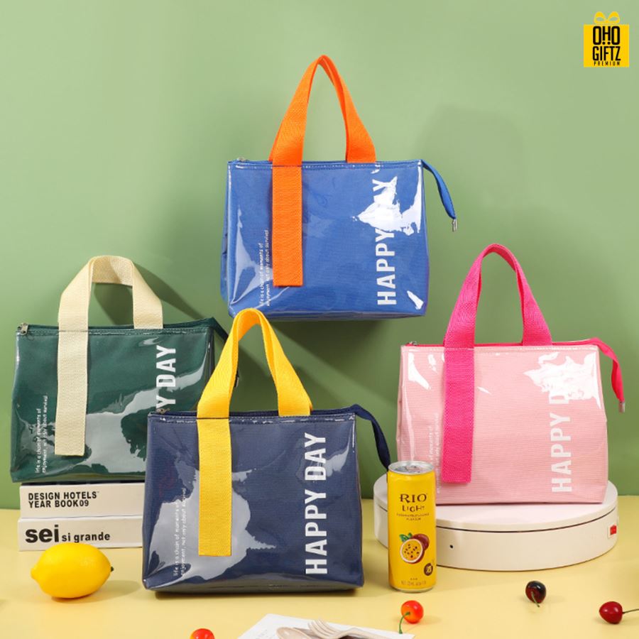 กระเป๋าเก็บร้อน/เย็น สกรีนโลโก้  ทำเป็นของพรีเมี่ยม