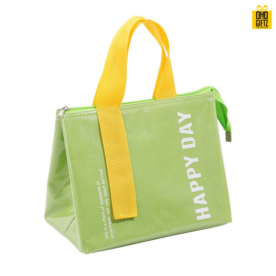 กระเป๋าเก็บร้อน/เย็น สกรีนโลโก้  ทำเป็นของพรีเมี่ยม