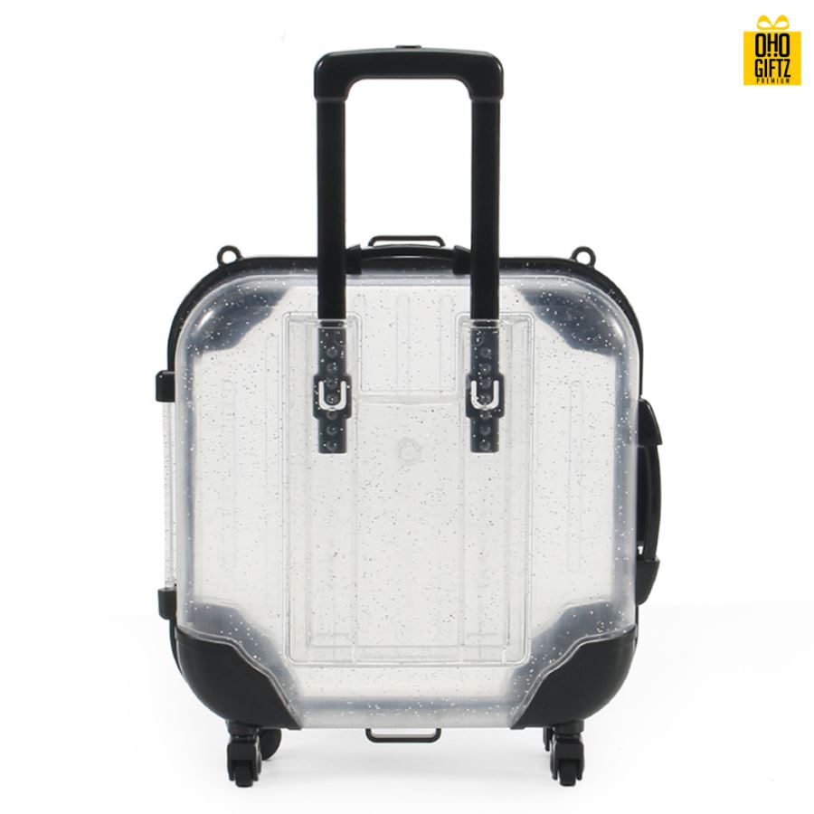 กล่องพลาสติกกระเป๋าเดินทางMini กรีนโลโก้ ทำเป็นของพรีเมี่ยม 