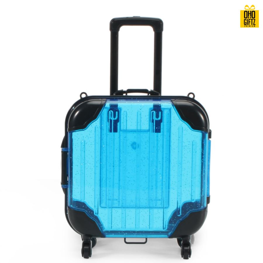 กล่องพลาสติกกระเป๋าเดินทางMini กรีนโลโก้ ทำเป็นของพรีเมี่ยม 