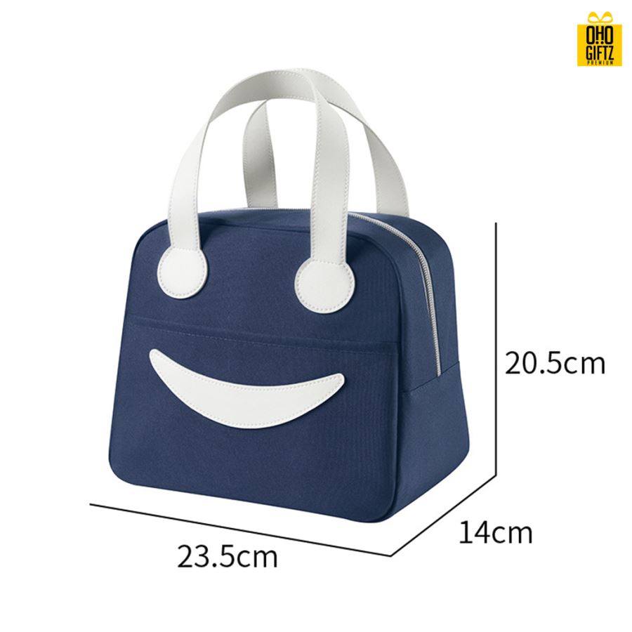 กระเป๋าอาหารเก็บร้อน/เย็น สกรีนโลโก้  ทำเป็นของพรีเมี่ยม