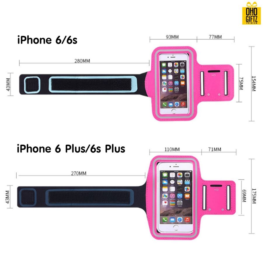 ที่ใส่มือถือแบบรัดแขน สกรีนโลโก้ได้