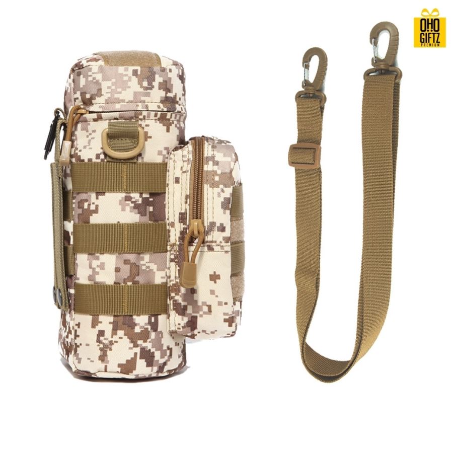 กระเป๋าใส่กระบอกน้ำ สกรีนโลโก้ ทำของพรีเมี่ยมได้