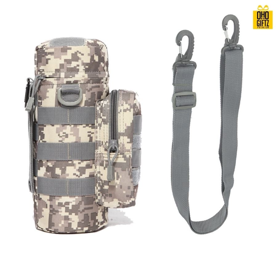 กระเป๋าใส่กระบอกน้ำ สกรีนโลโก้ ทำของพรีเมี่ยมได้