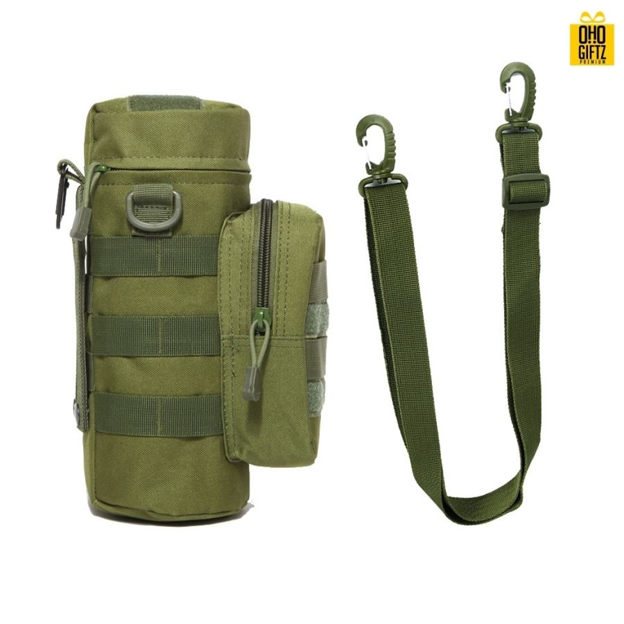 กระเป๋าใส่กระบอกน้ำ สกรีนโลโก้ ทำของพรีเมี่ยมได้