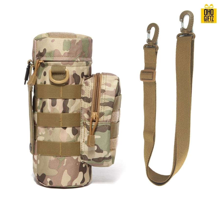 กระเป๋าใส่กระบอกน้ำ สกรีนโลโก้ ทำของพรีเมี่ยมได้