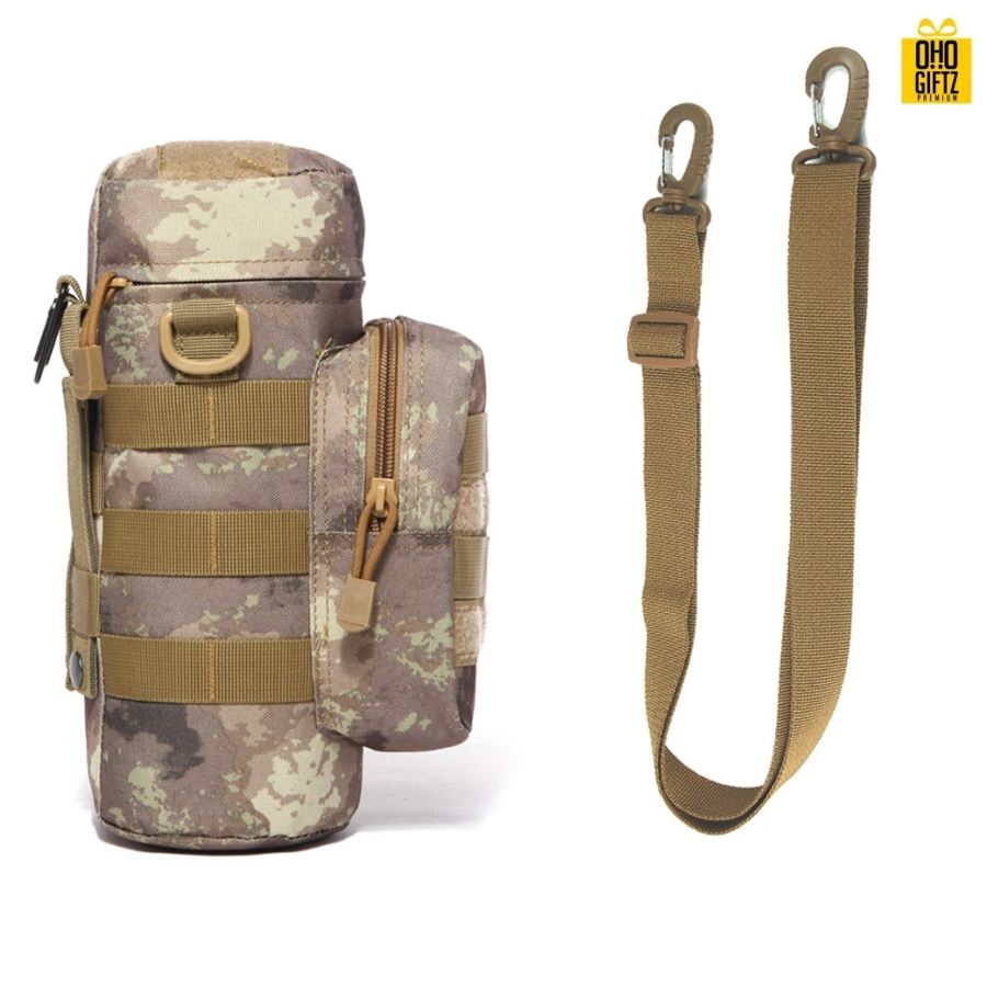 กระเป๋าใส่กระบอกน้ำ สกรีนโลโก้ ทำของพรีเมี่ยมได้