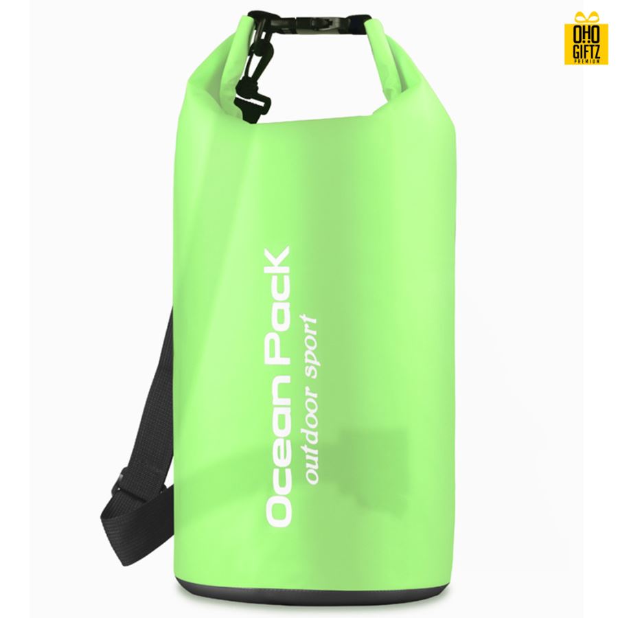 กระเป๋ากันน้ำ PVC สกรีนโลโก้ ทำเป็นของพรีเมี่ยมได้