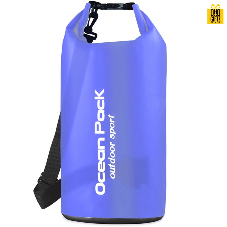 กระเป๋ากันน้ำ PVC สกรีนโลโก้ ทำเป็นของพรีเมี่ยมได้