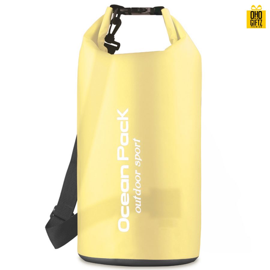 กระเป๋ากันน้ำ PVC สกรีนโลโก้ ทำเป็นของพรีเมี่ยมได้