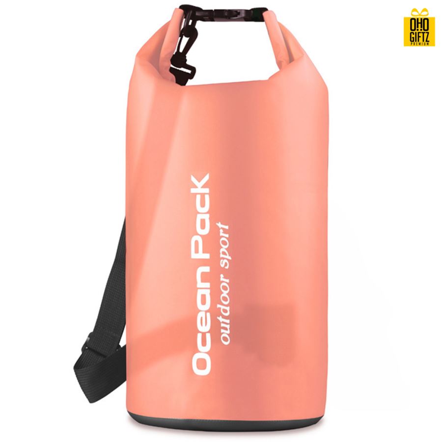 กระเป๋ากันน้ำ PVC สกรีนโลโก้ ทำเป็นของพรีเมี่ยมได้