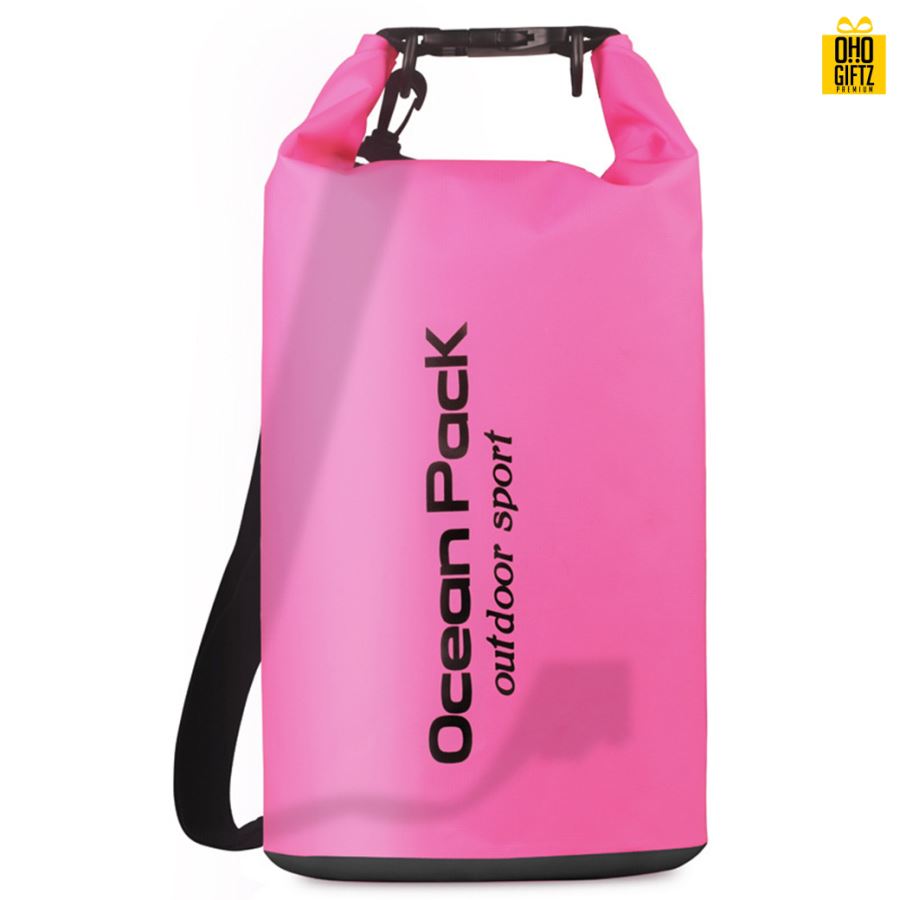 กระเป๋ากันน้ำ PVC สกรีนโลโก้ ทำเป็นของพรีเมี่ยมได้