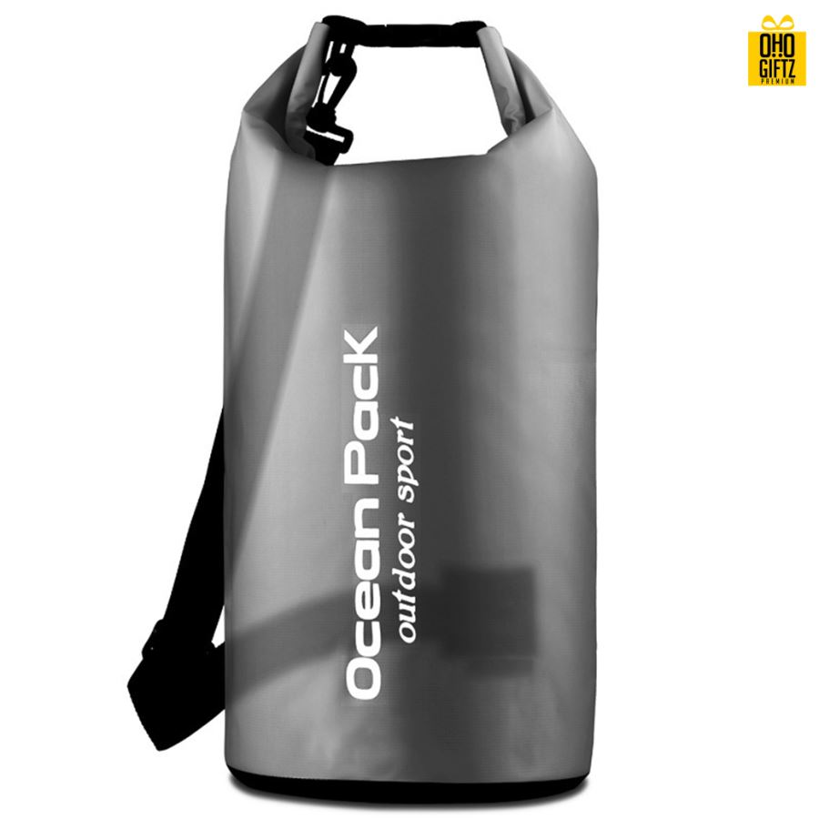 กระเป๋ากันน้ำ PVC สกรีนโลโก้ ทำเป็นของพรีเมี่ยมได้