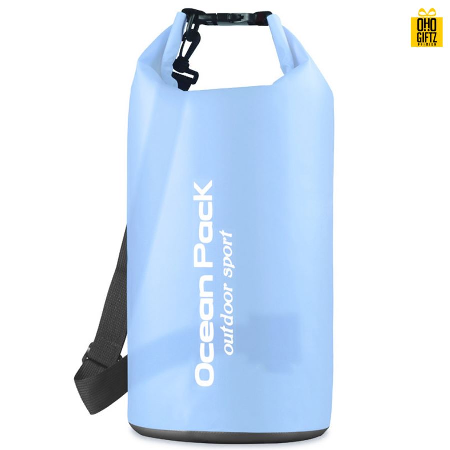 กระเป๋ากันน้ำ PVC สกรีนโลโก้ ทำเป็นของพรีเมี่ยมได้