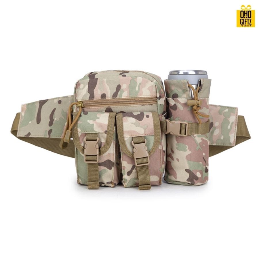 กระเป๋าคาดเอวอเนกประสงค์ สกรีนโลโก้ ทำของพรีเมี่ยมได้