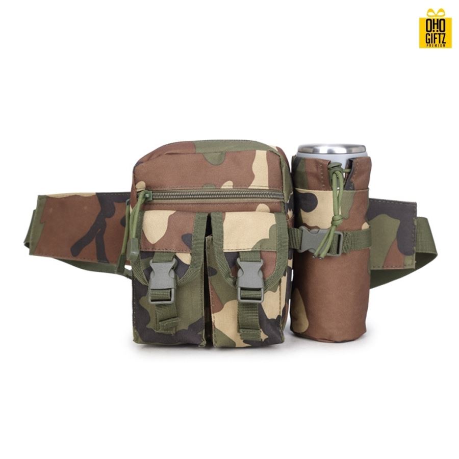 กระเป๋าคาดเอวอเนกประสงค์ สกรีนโลโก้ ทำของพรีเมี่ยมได้