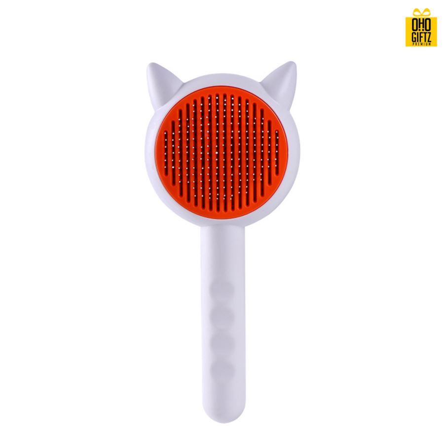 หวีแปรงขนทรงหัวแมว สกรีนโลโก้ ทำเป็นของพรีเมี่ยม