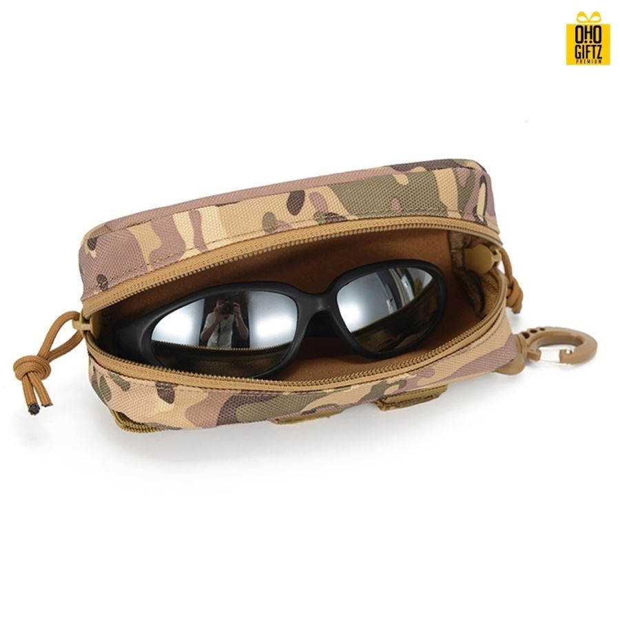 กล่องใส่แว่นตา สกรีนชื่อ สกรีนโลโก้ ทำเป็นของพรีเมี่ยมได้