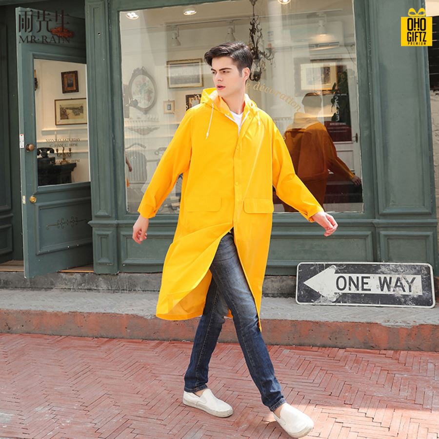 เสื้อกันฝน สกรีนโลโก้ ทำเป็นของพรีเมี่ยมได้