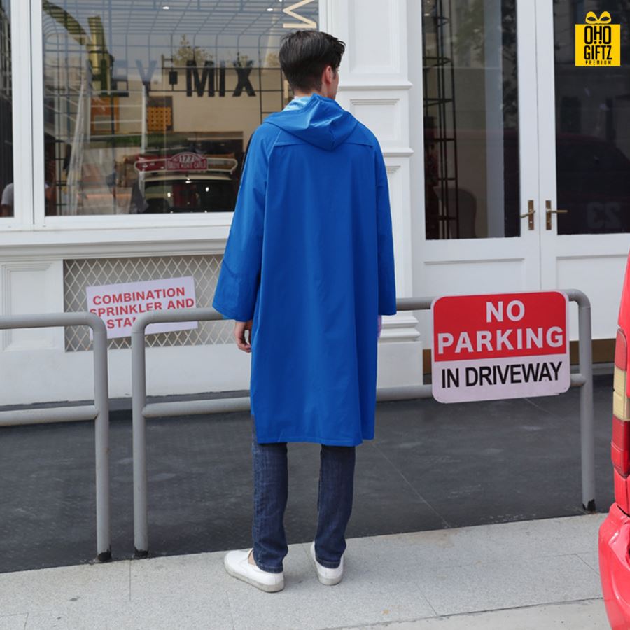 เสื้อกันฝน สกรีนโลโก้ ทำเป็นของพรีเมี่ยมได้