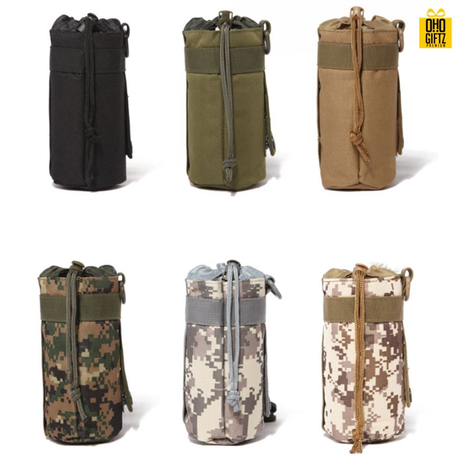 กระเป๋าใส่กระบอกน้ำ สกรีนโลโก้ ทำของพรีเมี่ยมได้