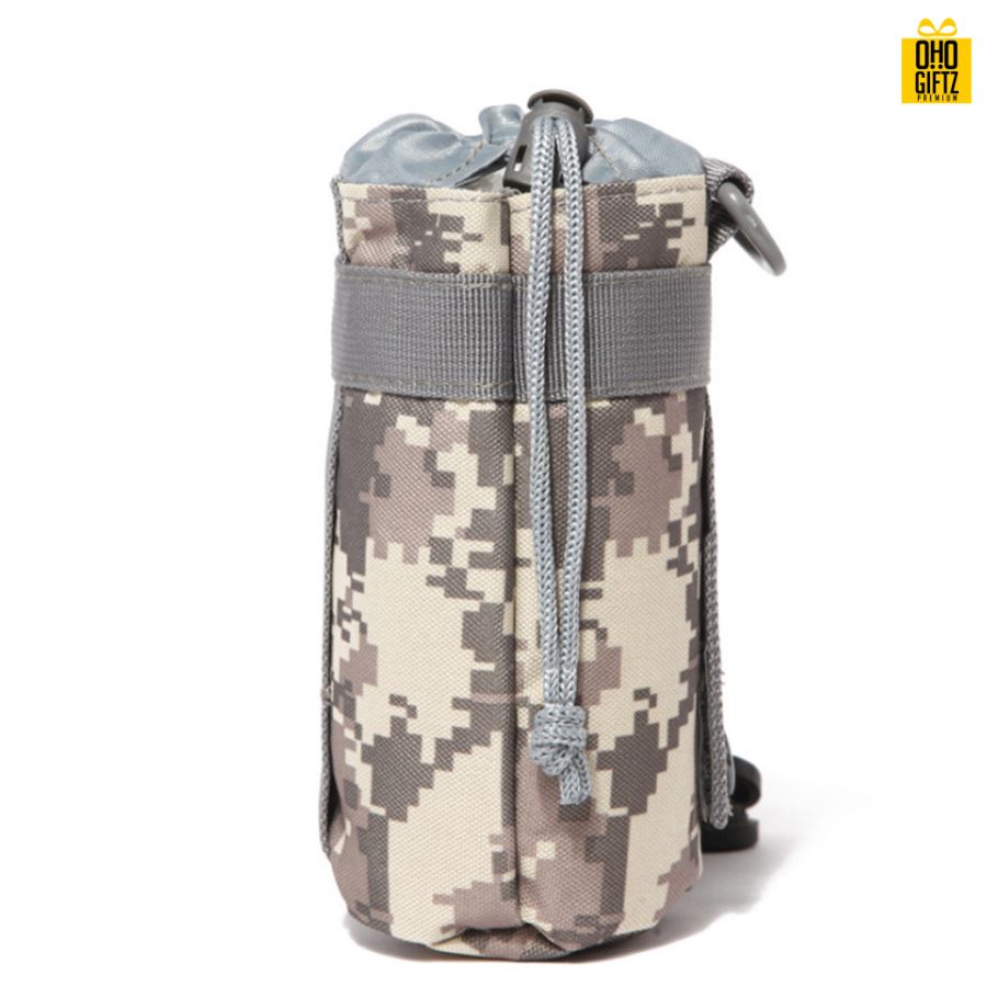 กระเป๋าใส่กระบอกน้ำ สกรีนโลโก้ ทำของพรีเมี่ยมได้