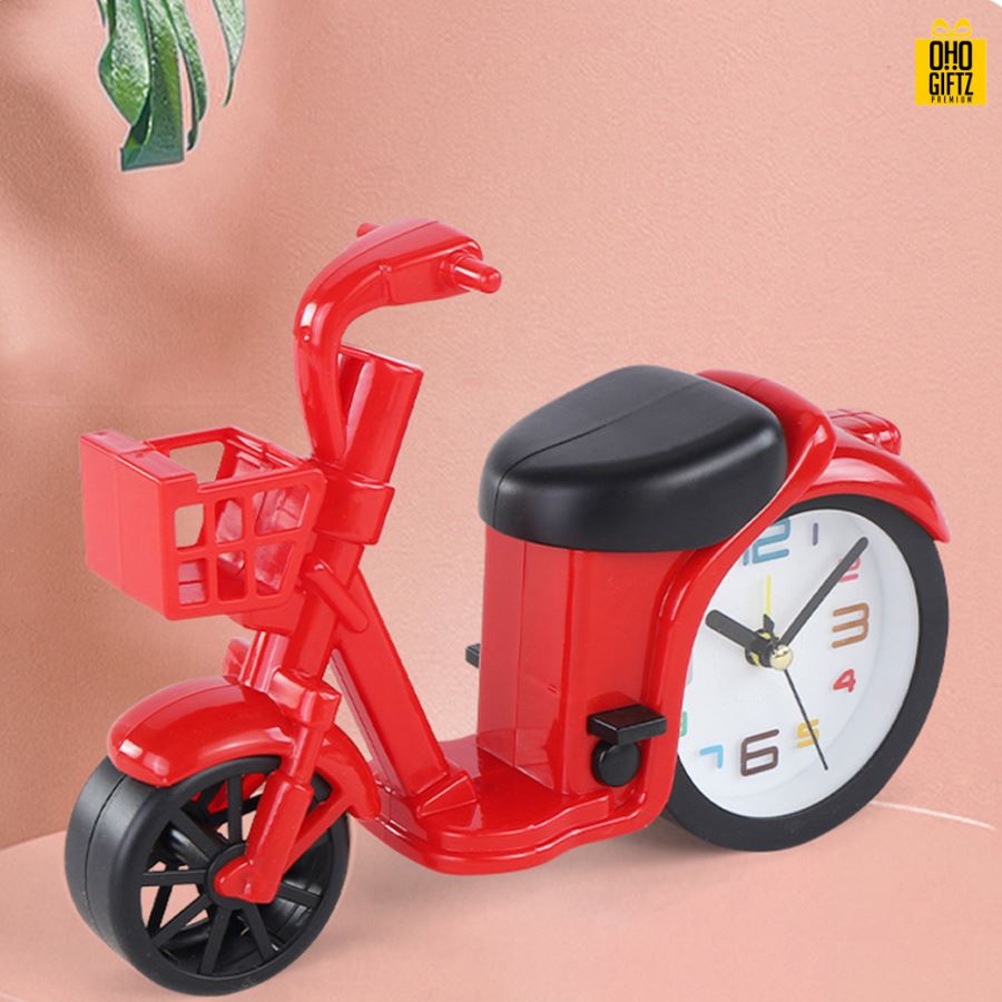 นาฬิกาปลุกรถไฟฟ้า สกรีนชื่อ สกรีนโลโก้ ทำเป็นของพรีเมี่ยมได้ 