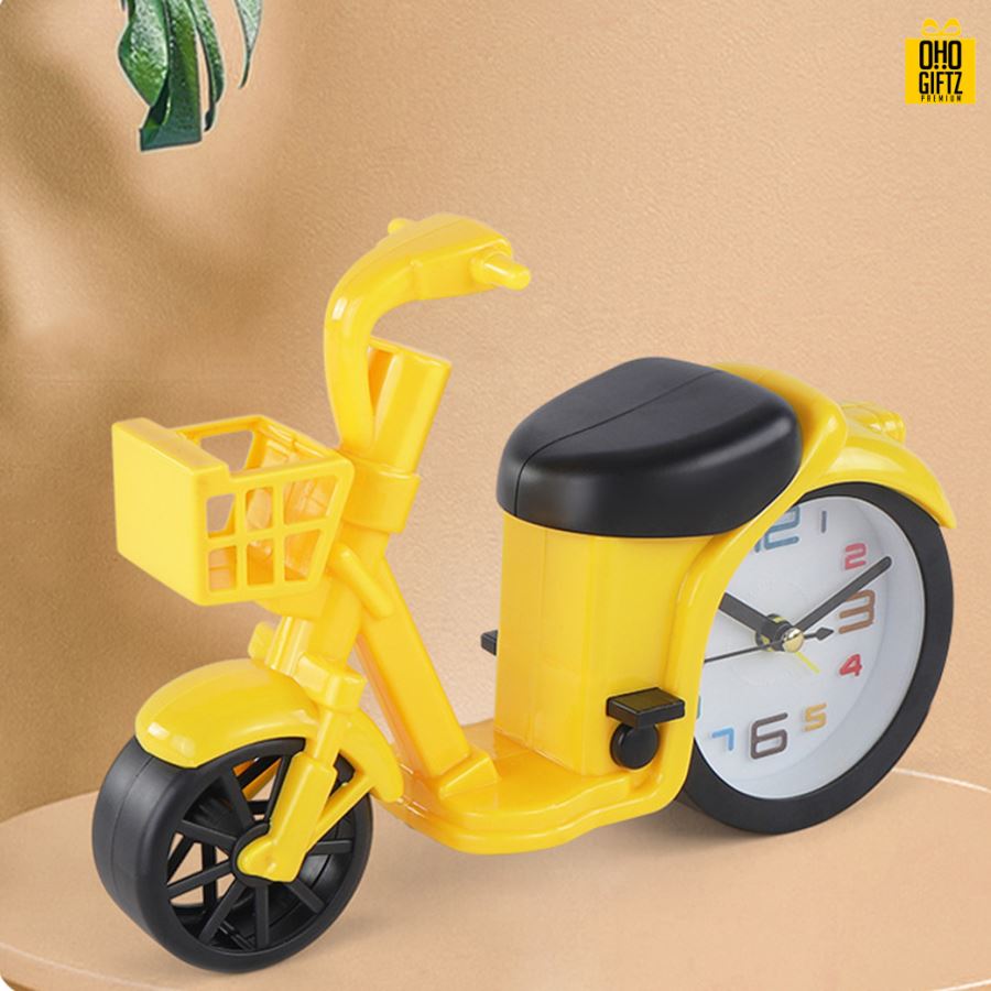 นาฬิกาปลุกรถไฟฟ้า สกรีนชื่อ สกรีนโลโก้ ทำเป็นของพรีเมี่ยมได้ 