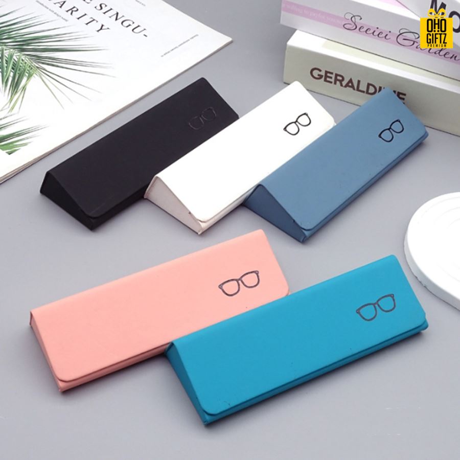 กล่องหนังPUเก็บแว่นตา สกรีนชื่อ สกรีนโลโก้ ทำเป็นของพรีเมี่ยมได้