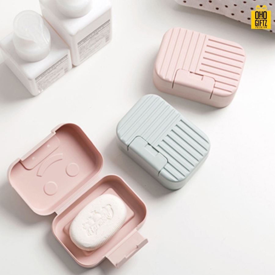 กล่องใส่สบู่ สกรีนโลโก้ ทำเป็นของพรีเมี่ยมได้