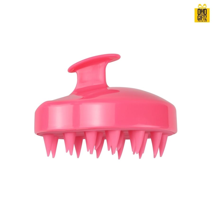 แปรงใส่แชมพูซิลิโคน สกรีนโลโก้ ทำเป็นของพรีเมี่ยมได้