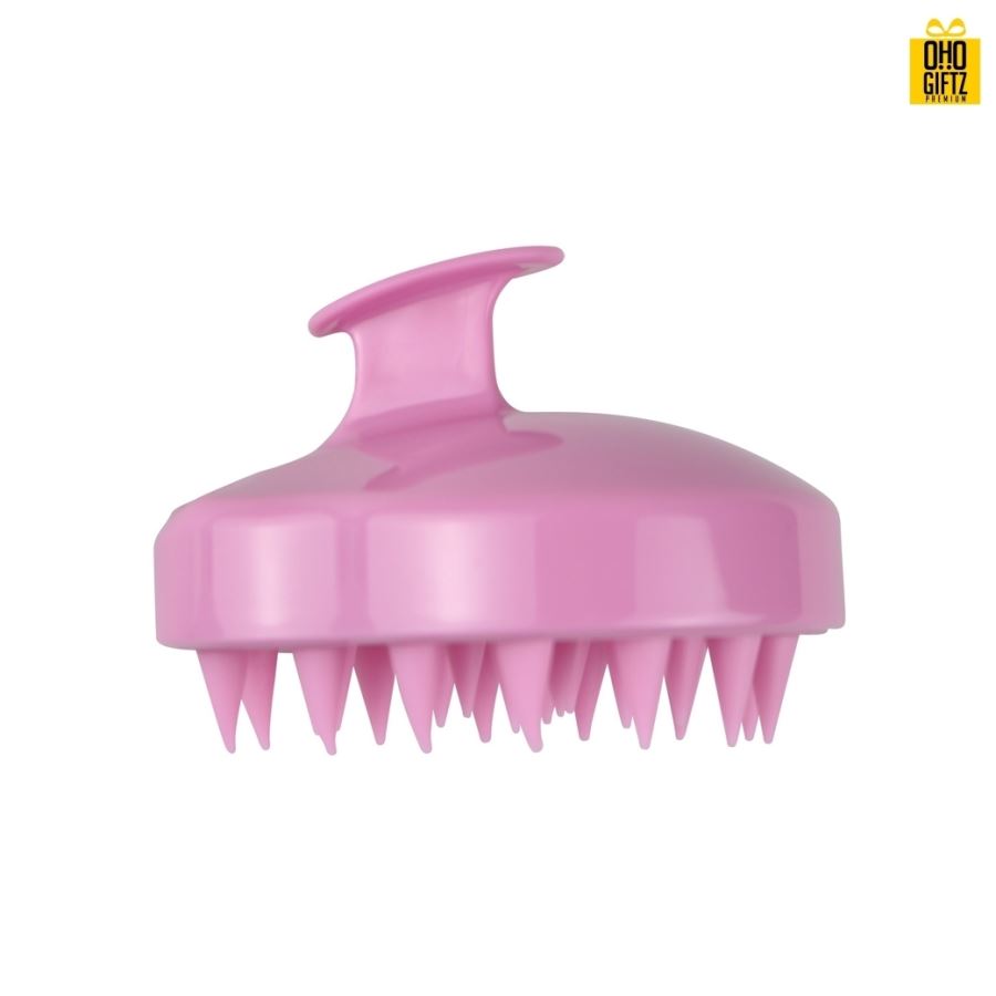 แปรงใส่แชมพูซิลิโคน สกรีนโลโก้ ทำเป็นของพรีเมี่ยมได้