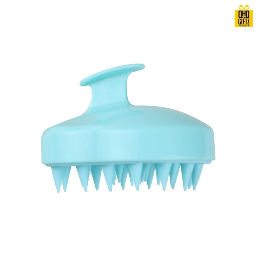 แปรงใส่แชมพูซิลิโคน สกรีนโลโก้ ทำเป็นของพรีเมี่ยมได้