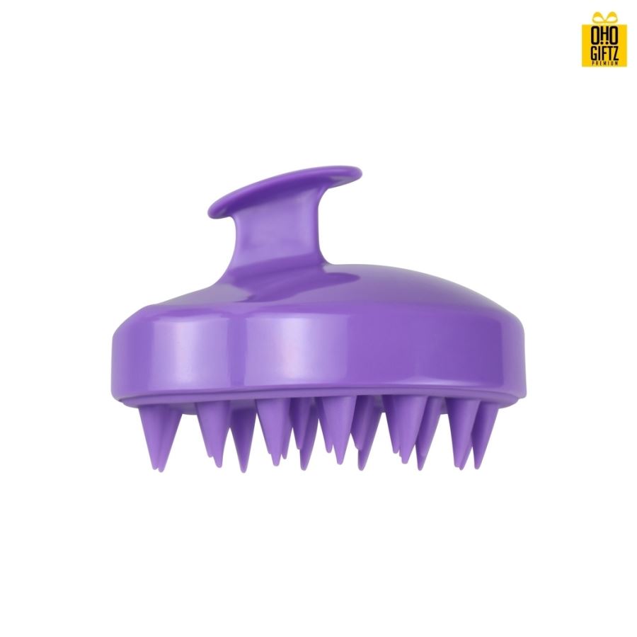 แปรงใส่แชมพูซิลิโคน สกรีนโลโก้ ทำเป็นของพรีเมี่ยมได้