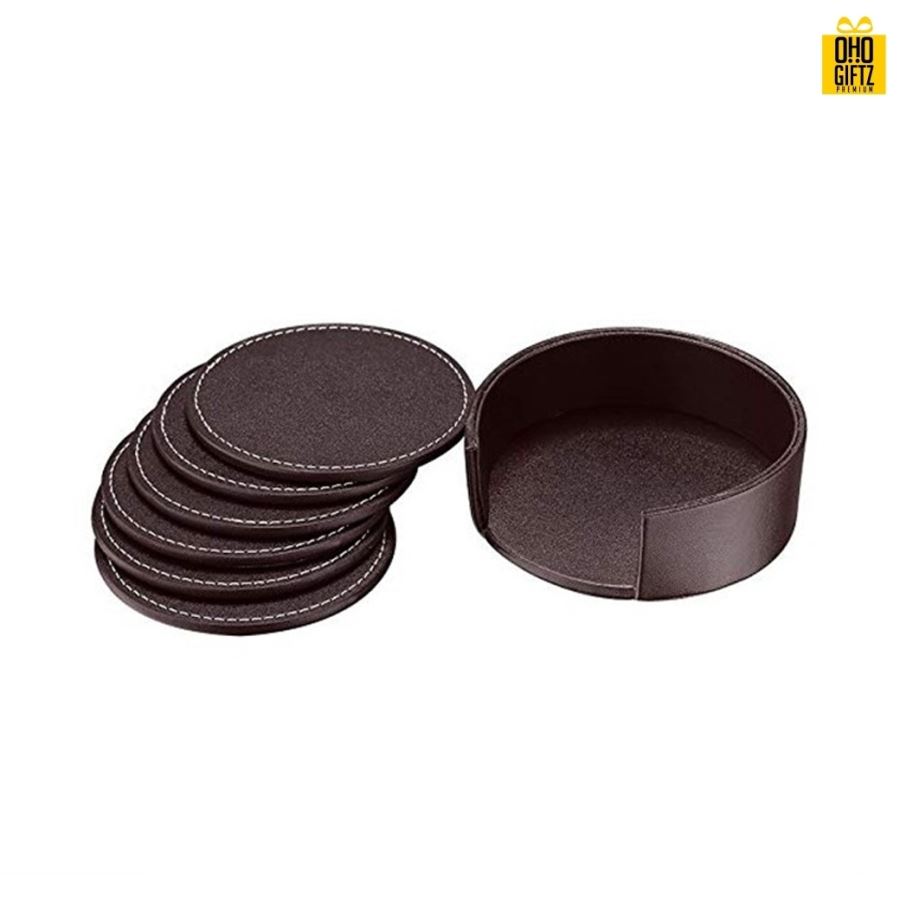 ที่รองแก้วหนัง สกรีนชื่อ, โลโก้, พิมพ์ภาพได้