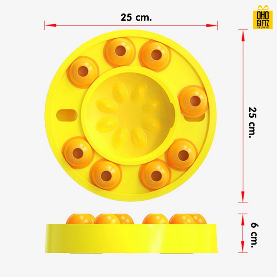 ชามอาหารของเล่นสุนัข สกรีนโลโก้ ทำเป็นของพรีเมี่ยม