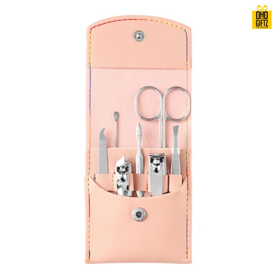 เซ็ตกรรไกรตัดเล็บ 7 ชิ้น สกรีนชื่อร้าน ทำเป็นของพรีเมี่ยมได้