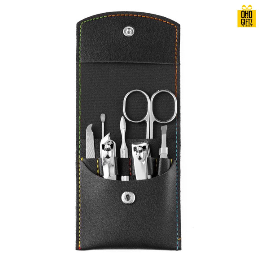 เซ็ตกรรไกรตัดเล็บ 7 ชิ้น สกรีนชื่อร้าน ทำเป็นของพรีเมี่ยมได้