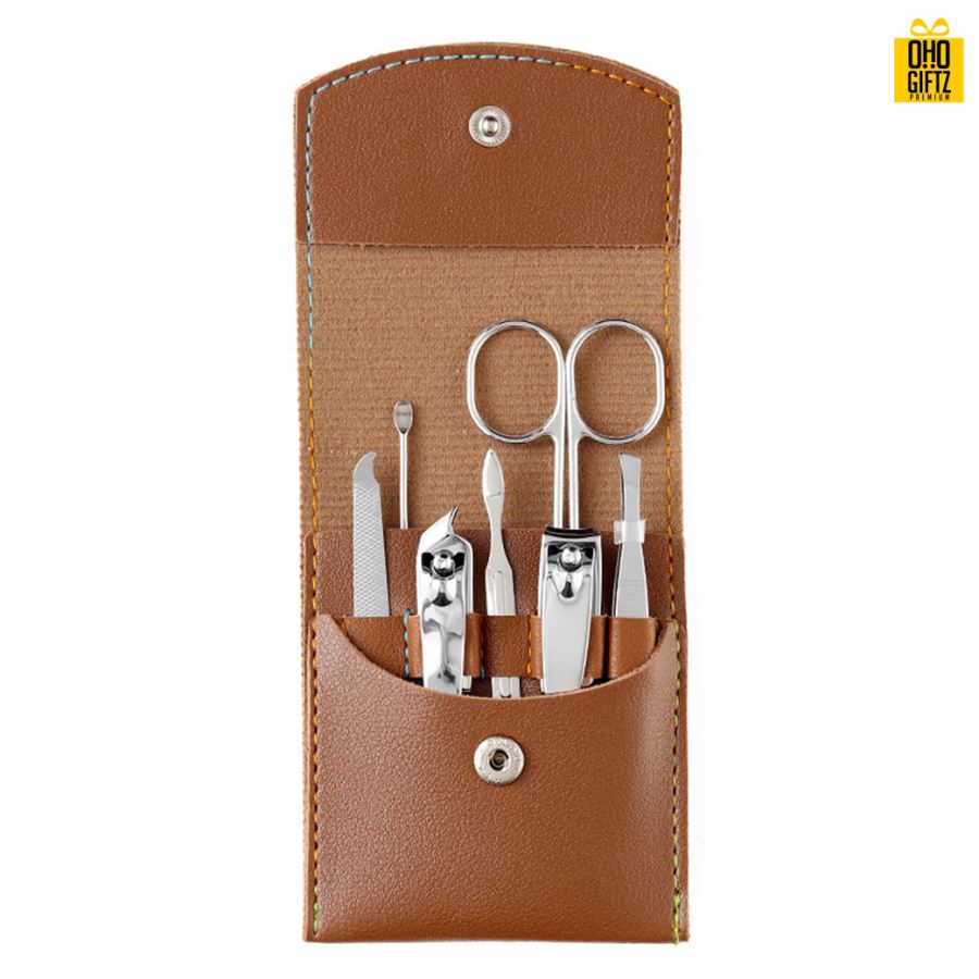 เซ็ตกรรไกรตัดเล็บ 7 ชิ้น สกรีนชื่อร้าน ทำเป็นของพรีเมี่ยมได้