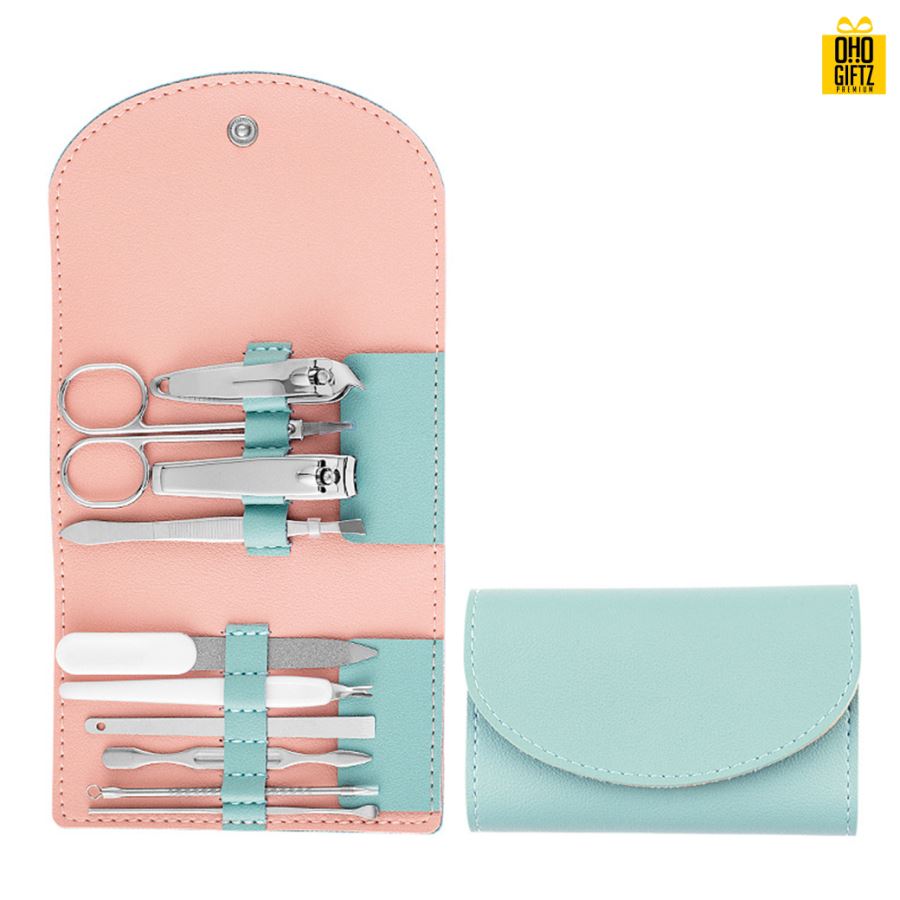 เซ็ตกรรไกรตัดเล็บ 10 ชิ้น สกรีนชื่อร้าน ทำเป็นของพรีเมี่ยมได้