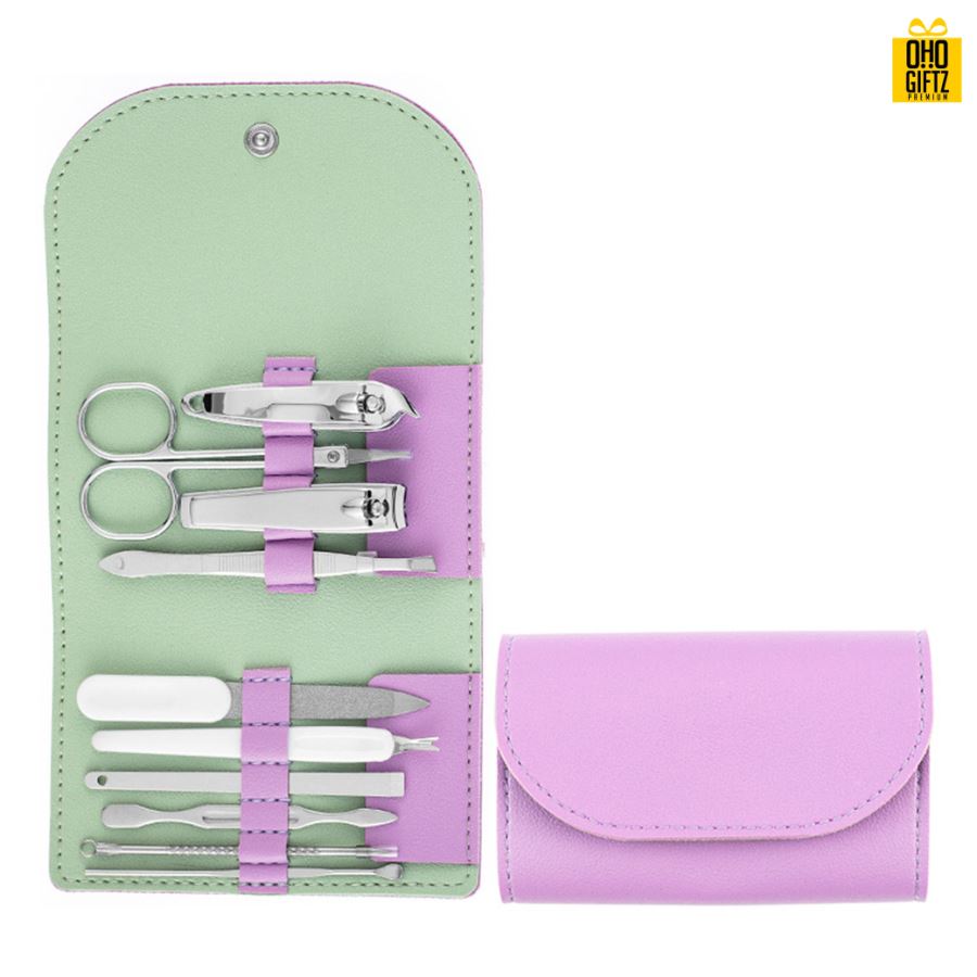 เซ็ตกรรไกรตัดเล็บ 10 ชิ้น สกรีนชื่อร้าน ทำเป็นของพรีเมี่ยมได้